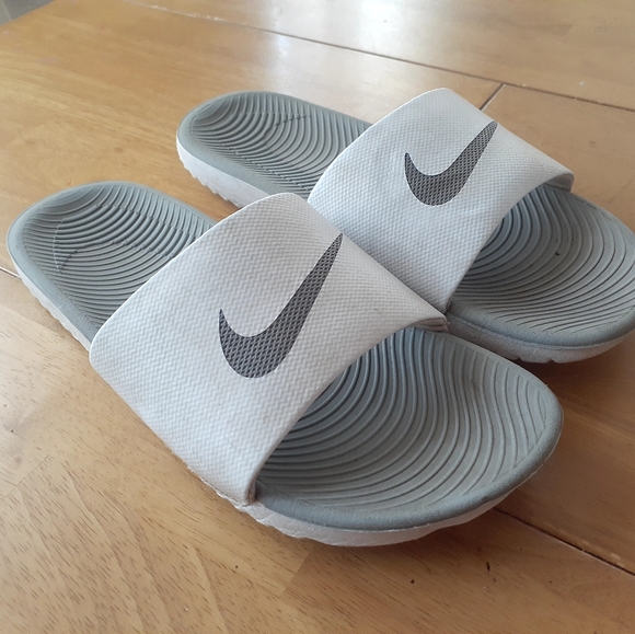 Nike Slides two pair LOT. Women's size 7. - Picture 3 of 8